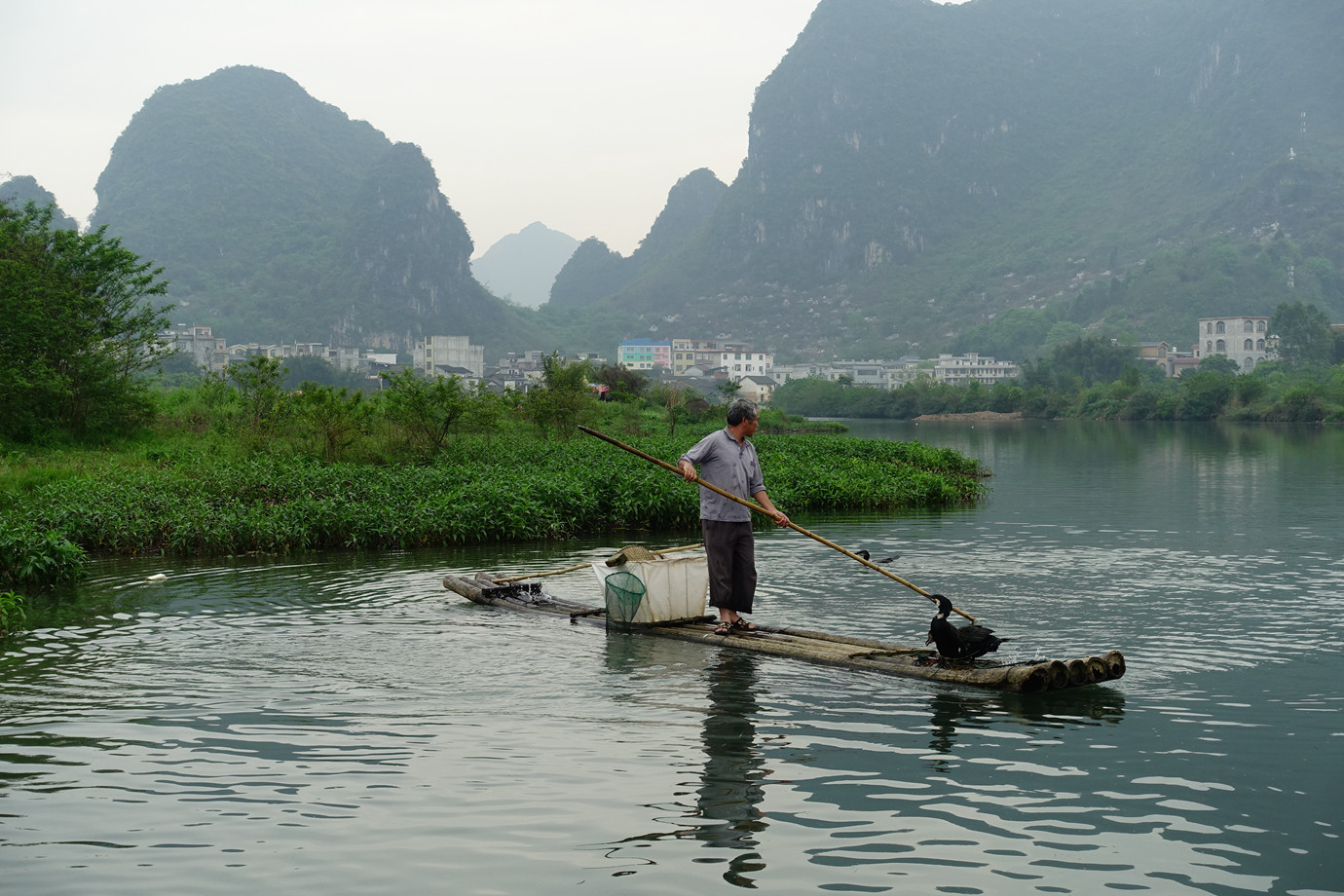 桂林陽朔-荔江灣漂流